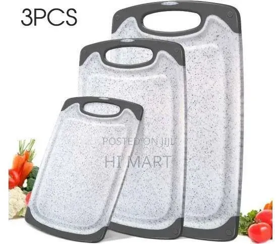 Unbreakable 3in1 Chopping Board Set