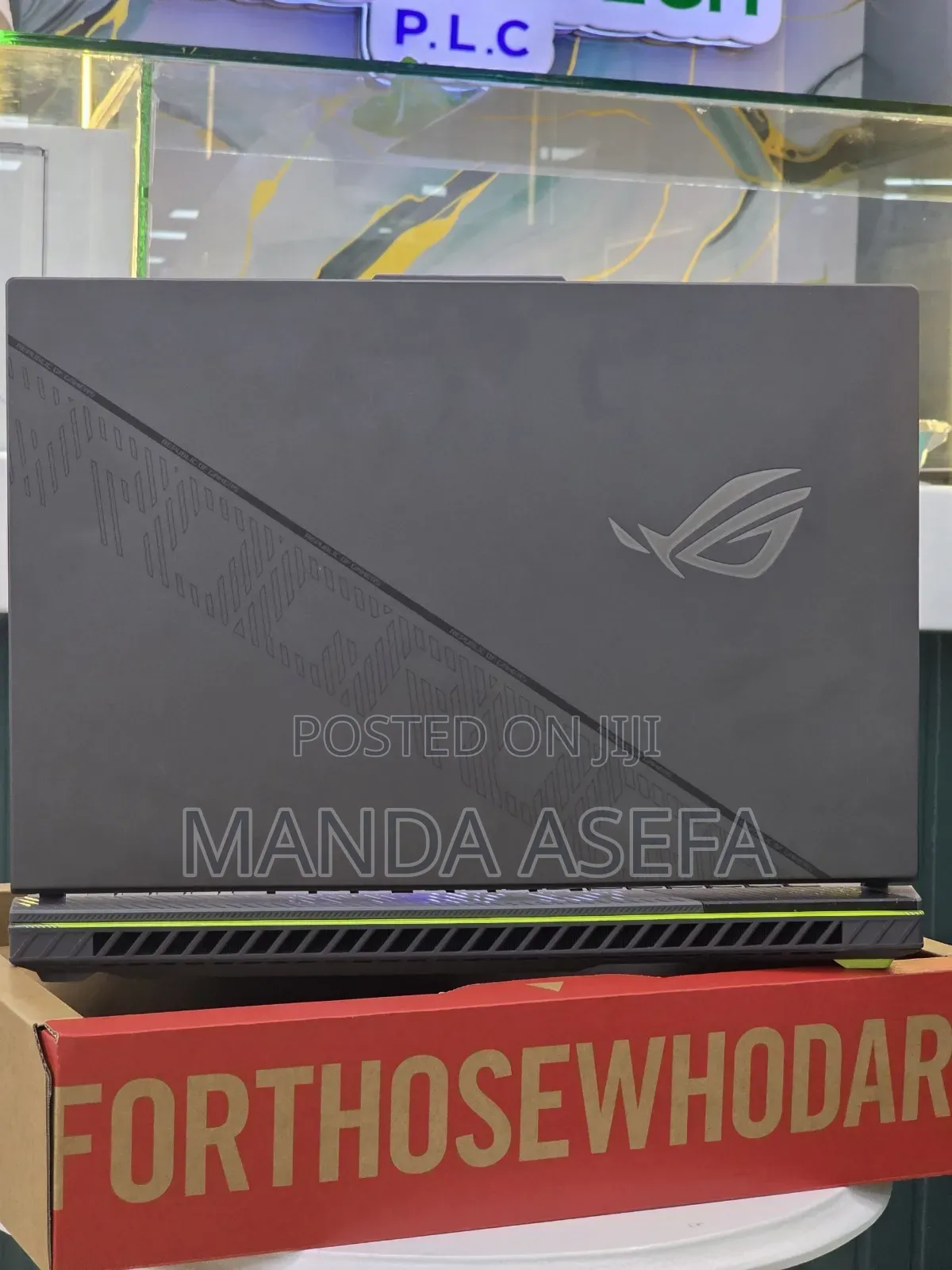 New Laptop Asus ROG Strix G17 16GB Intel Core i9 SSD 1T