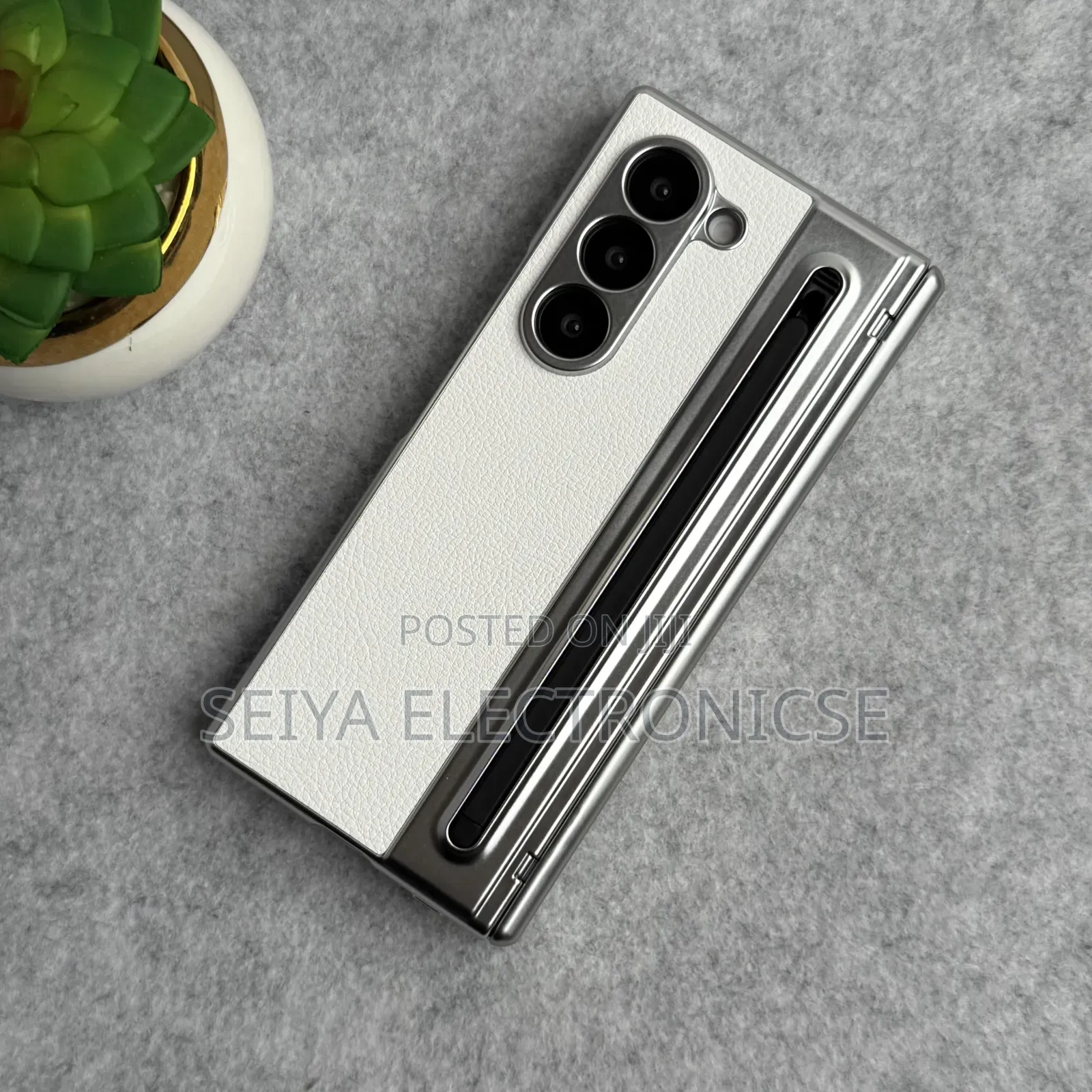 Samsung Galaxy Z Fold 4,5,6leather Cover Case # Leather Z Fold 5 Cover