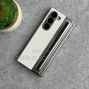 Samsung Galaxy Z Fold 4,5,6leather Cover Case # Leather Z Fold 5 Cover