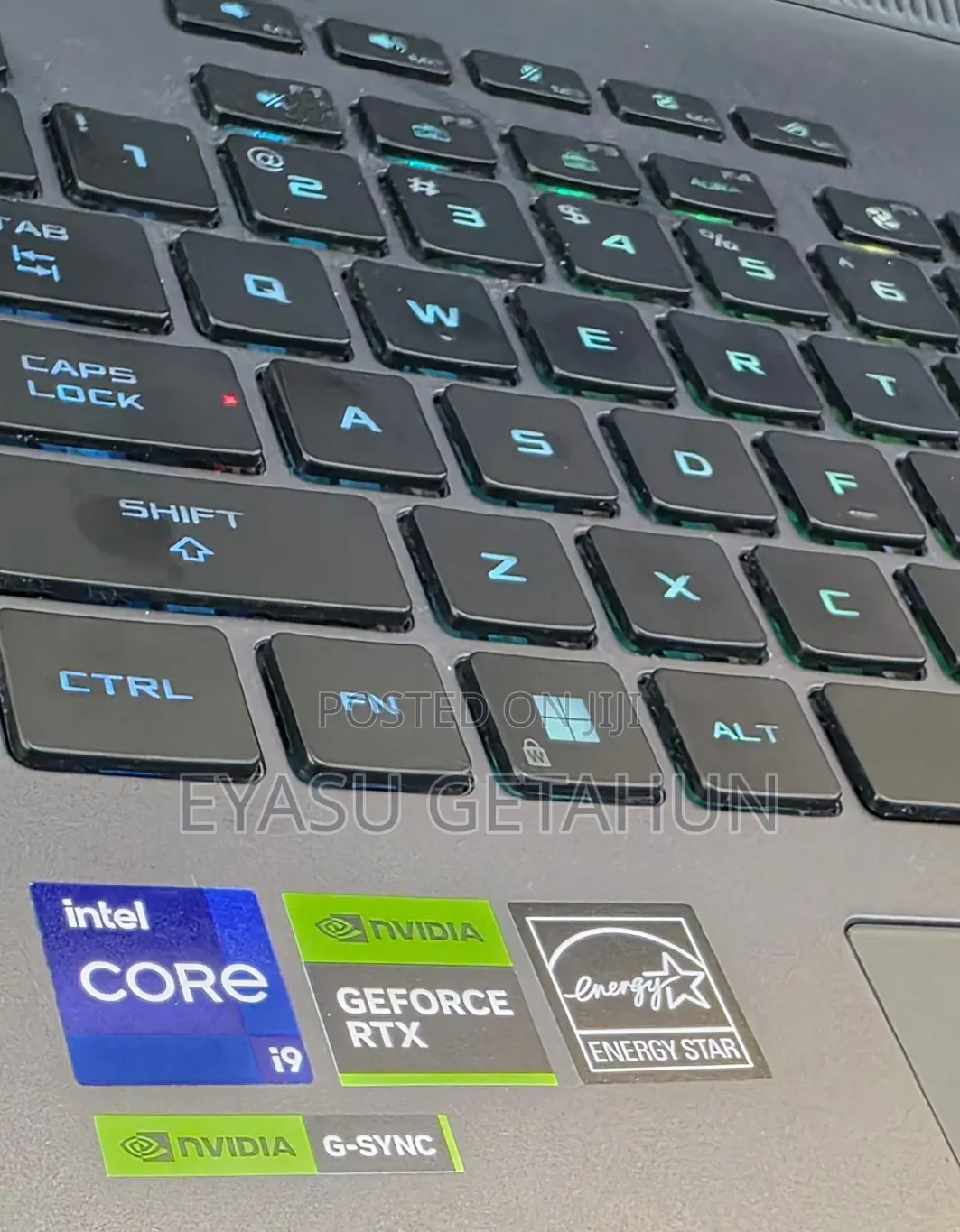 New Laptop Asus ROG Strix G17 16GB Intel Core i9 SSD 1T