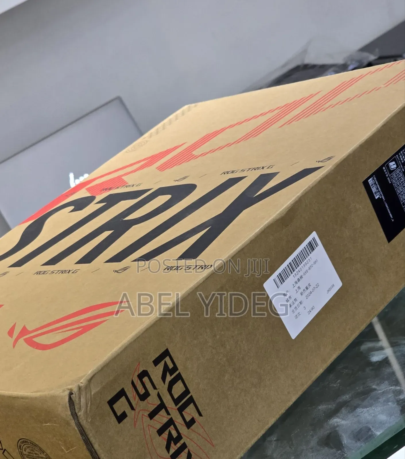 New Laptop Asus ROG Strix G17 16GB Intel Core i9 SSD 1T