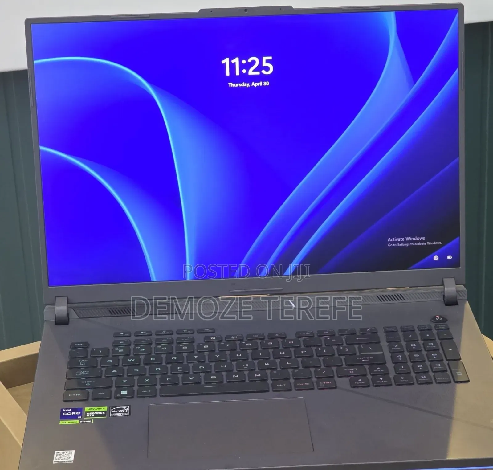 New Laptop Asus ROG Strix G15 16GB Intel Core i9 SSD 1T