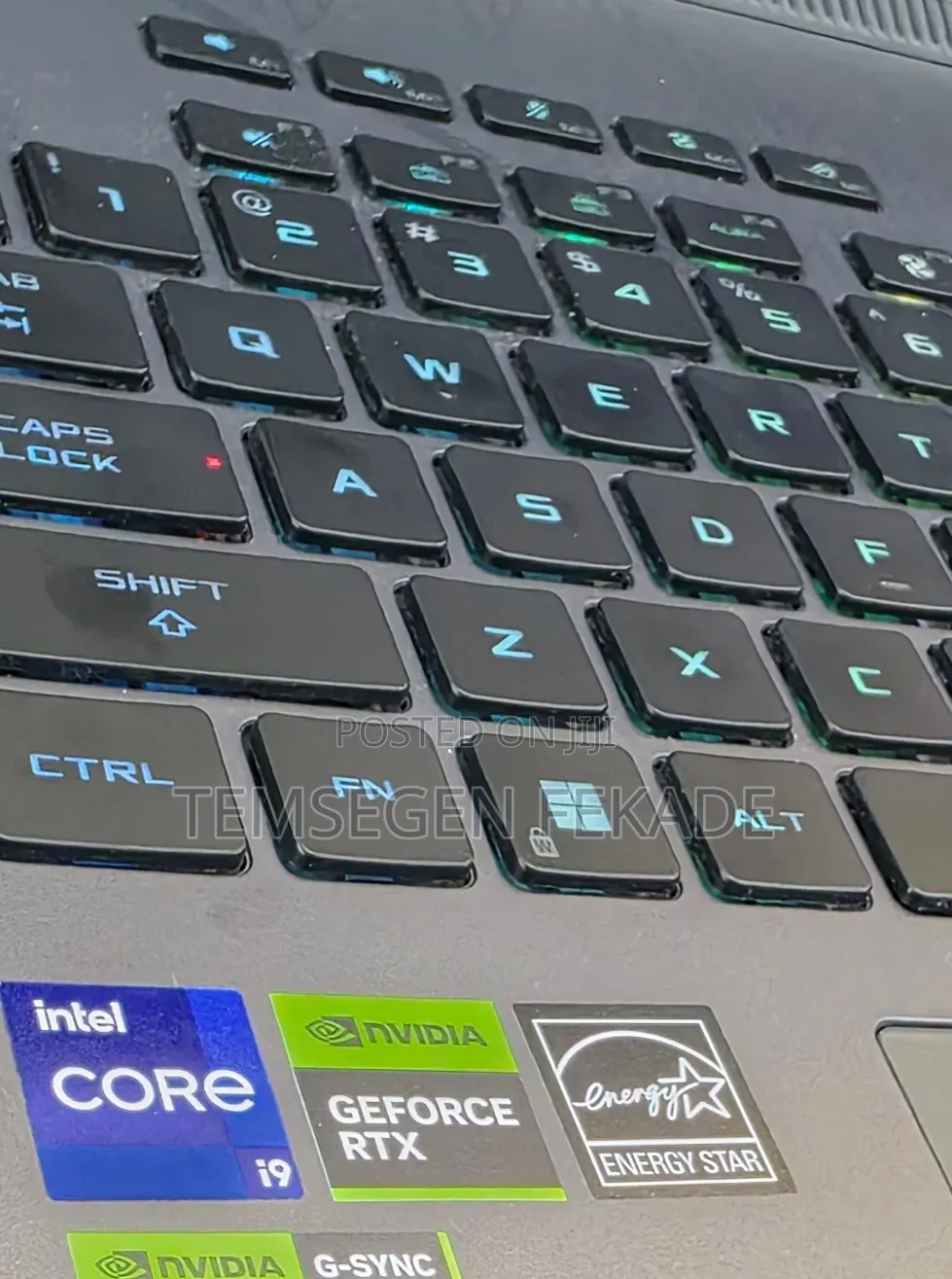 New Laptop Asus ROG Strix G17 16GB Intel Core i9 SSD 1T