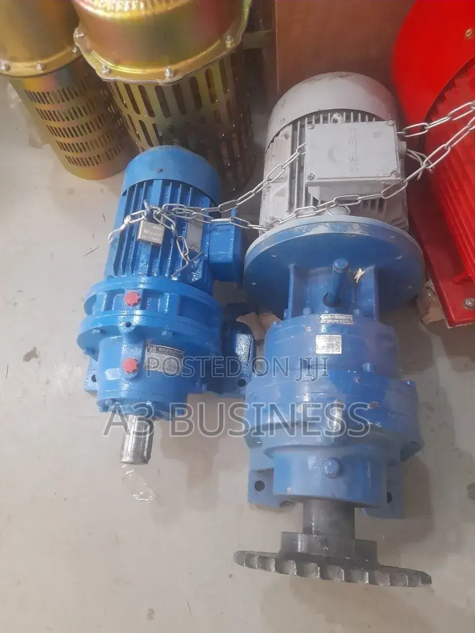 Gear Dinamo Cycloidal or Helical Reducer ጊር ዲናሞ
