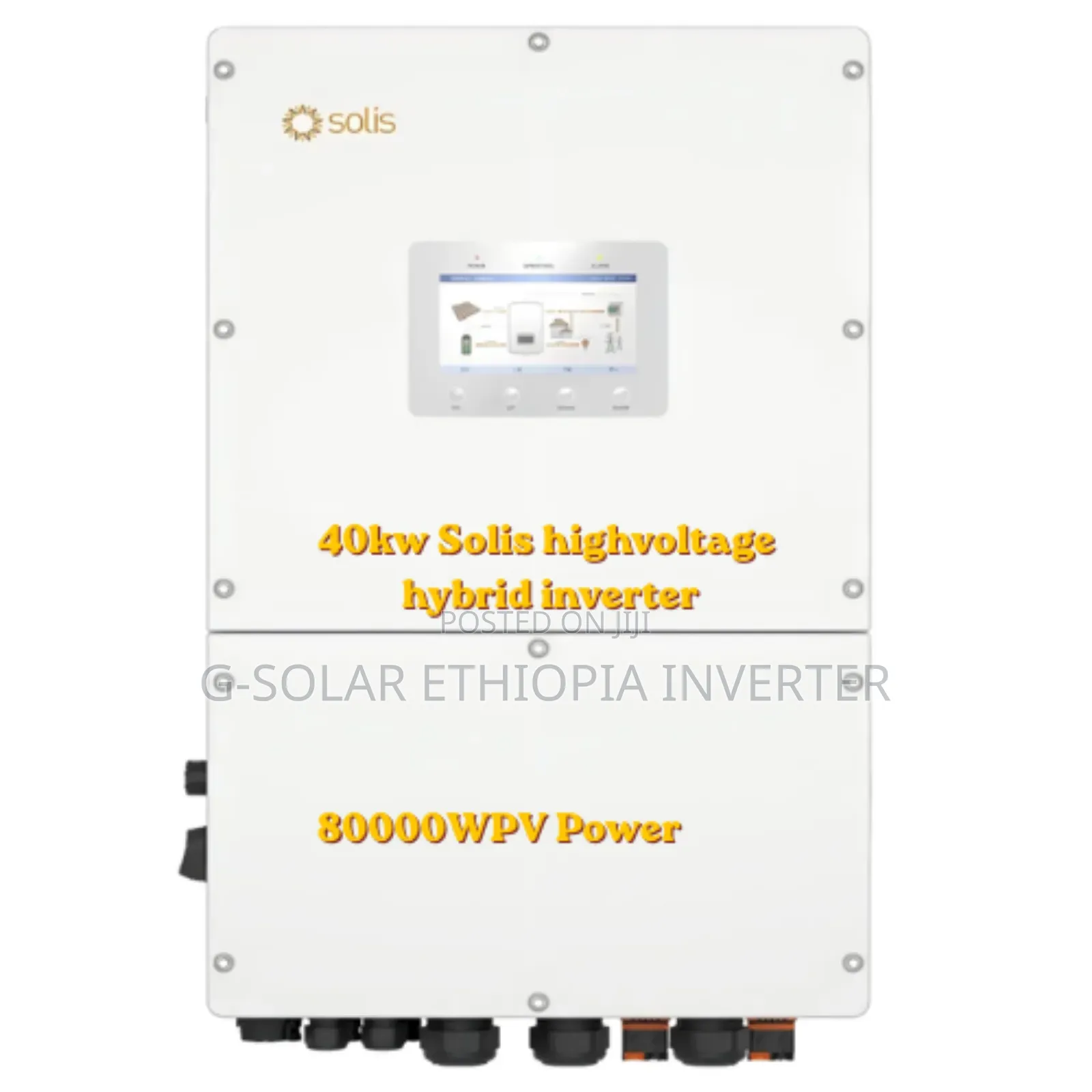 Solis 40kw Inverter + Dyness 40kwh Battery + 48* 585w Panel Ethiopia