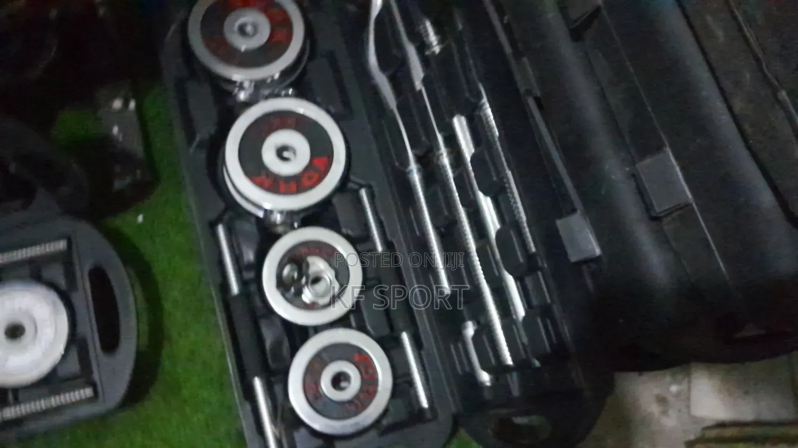 Dumbbell and Barbell Set ( እሰከ 20 ኪሎ ዳምፔል መሆን የሚችል)
