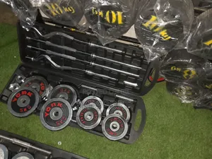 Dumbbell and Barbell Set ( እሰከ 20 ኪሎ ዳምፔል መሆን የሚችል)
