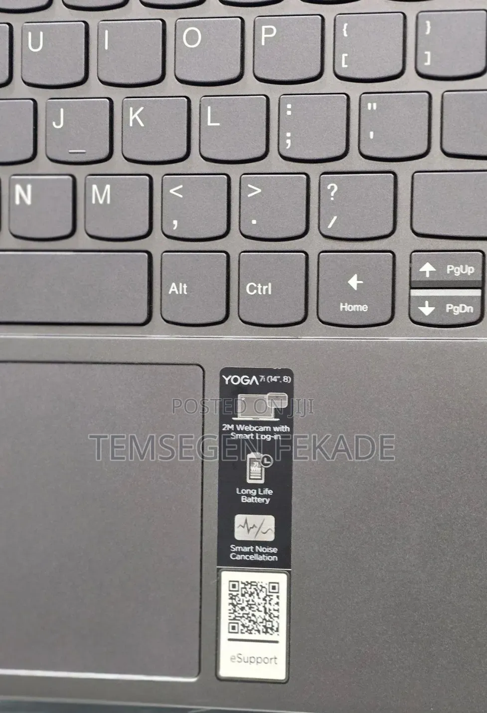 New Laptop Lenovo Yoga 7i 16GB Intel Core i7 SSD 1T