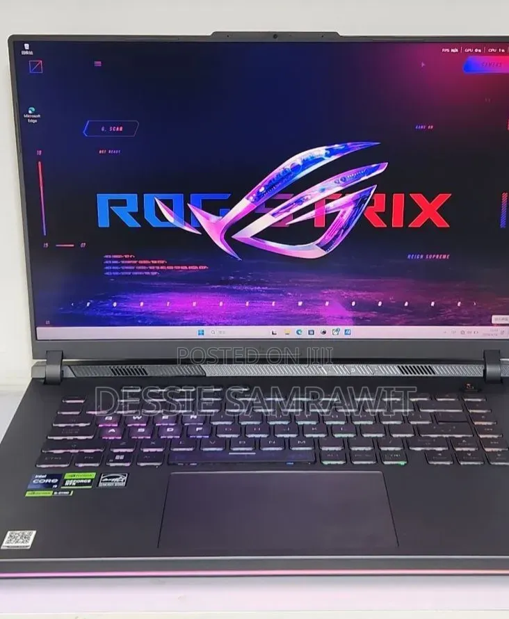 New Laptop Asus ROG Strix G16 G614 16GB Intel Core i9 SSD 1T