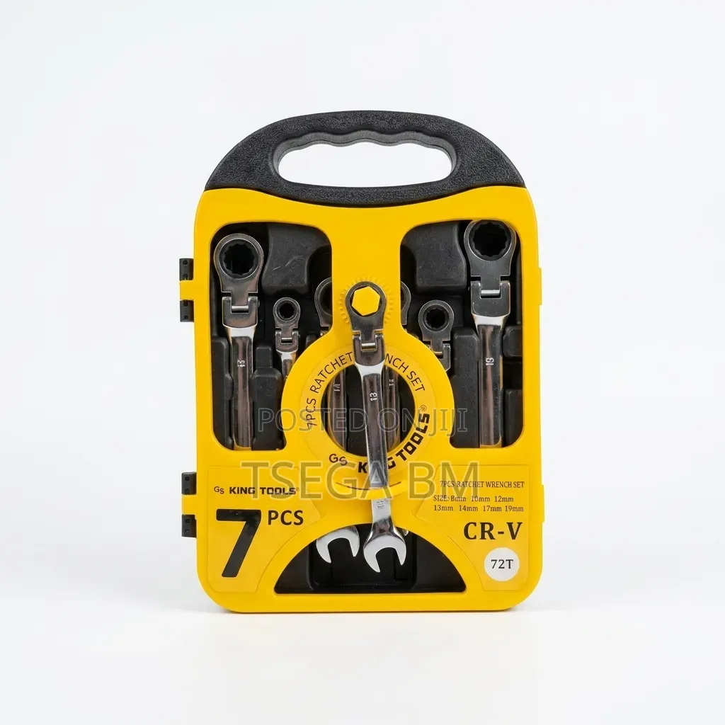 7pcs Ratchet Wrench Set