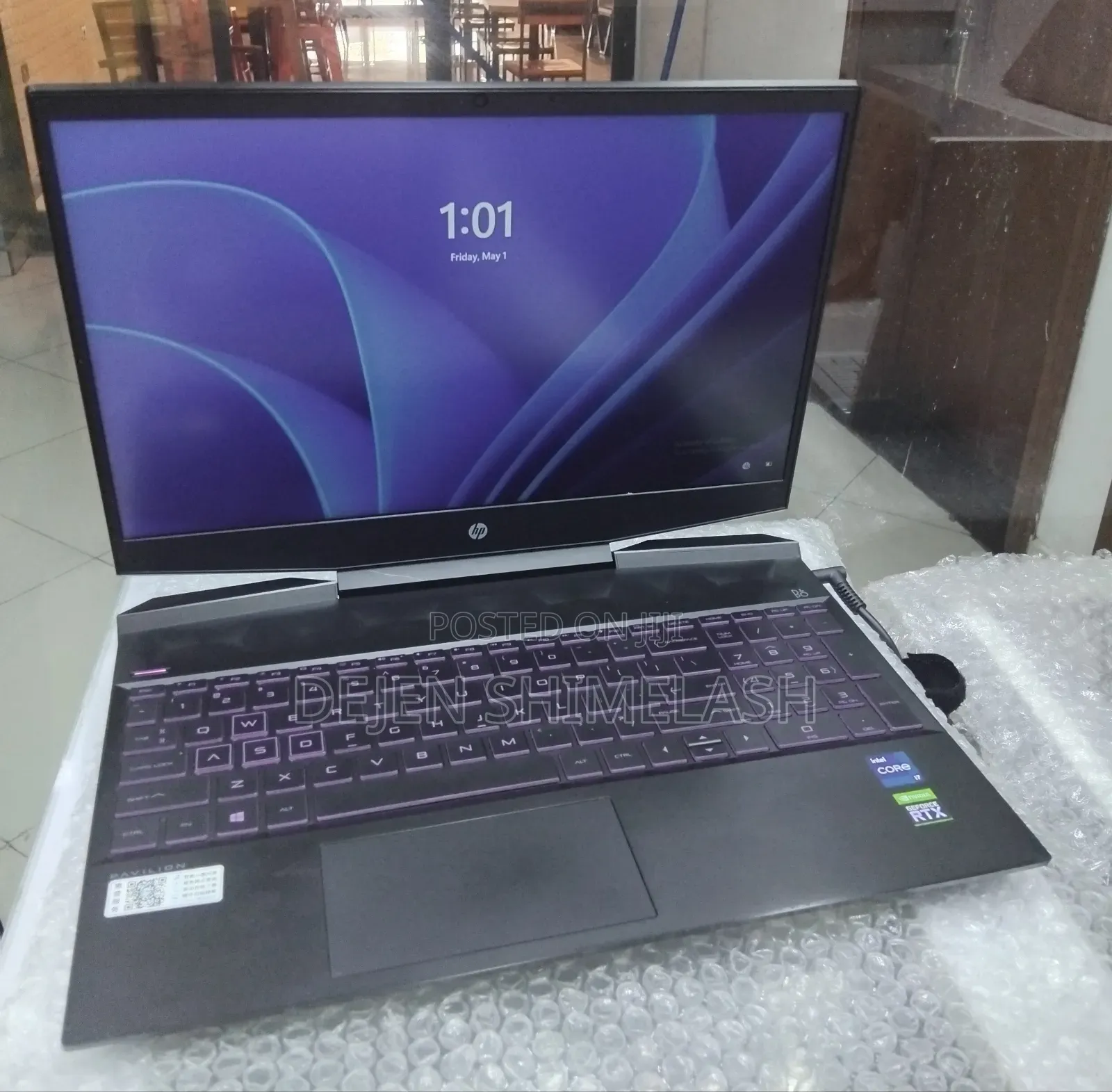 New Laptop HP Pavilion Power 15 16GB Intel Core i7 SSD 512GB