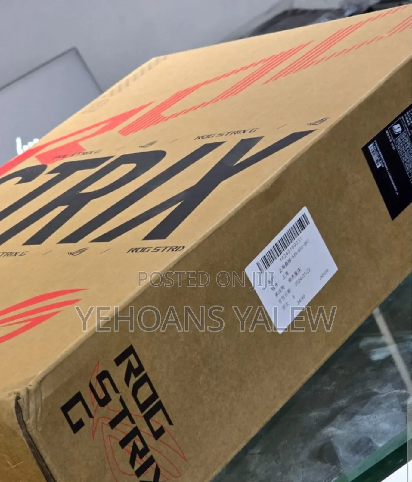 New Laptop Asus ROG Strix G731G 16GB Intel Core i9 SSD 1T
