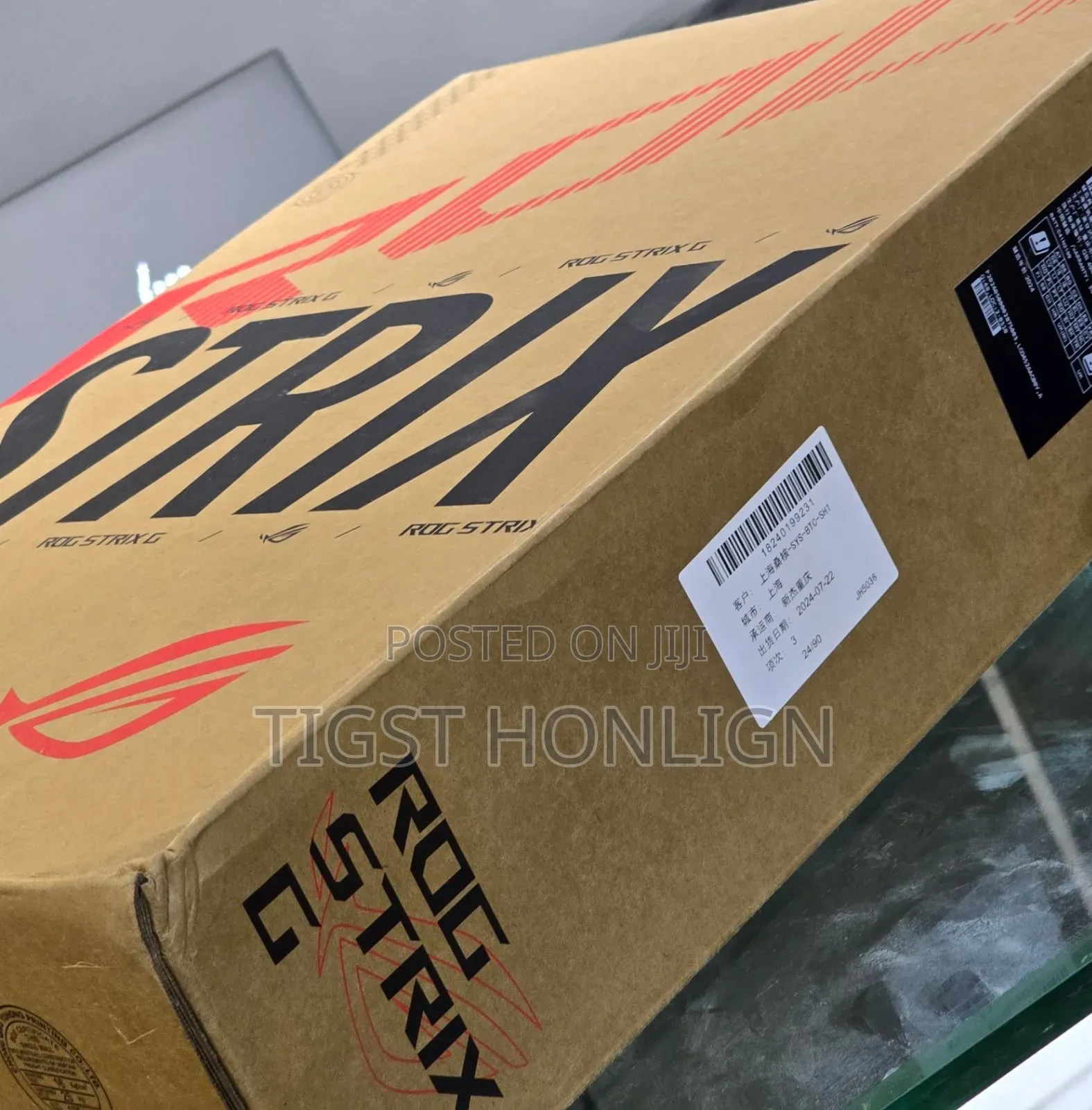 New Laptop Asus ROG Strix G17 16GB Intel Core i9 SSD 1T