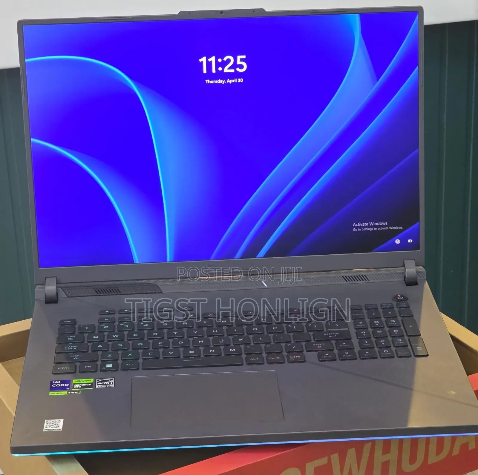 New Laptop Asus ROG Strix G17 16GB Intel Core i9 SSD 1T