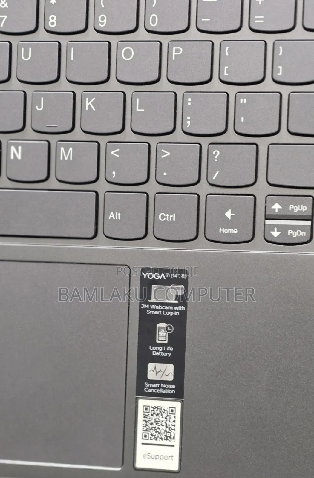 New Laptop Lenovo Yoga 7i 16GB Intel Core i7 SSD 512GB