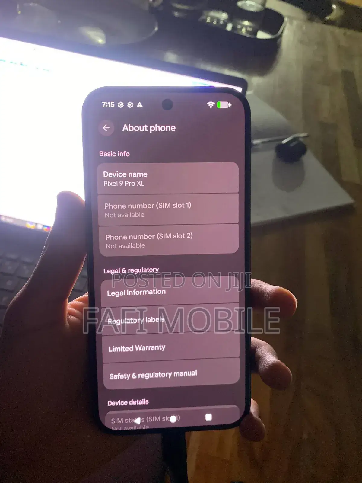 New Google Pixel 9 Pro XL 256 GB Black