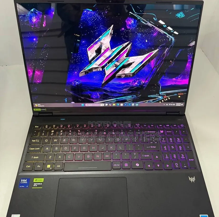 New Laptop Acer Predator Helios Neo 16 32GB Intel Core Ultra 9 SSD 1T