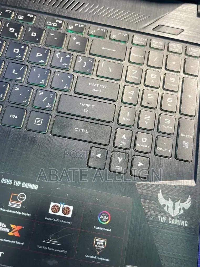 New Laptop Asus TUF Gaming A15 16GB AMD Ryzen 7 SSD 512GB