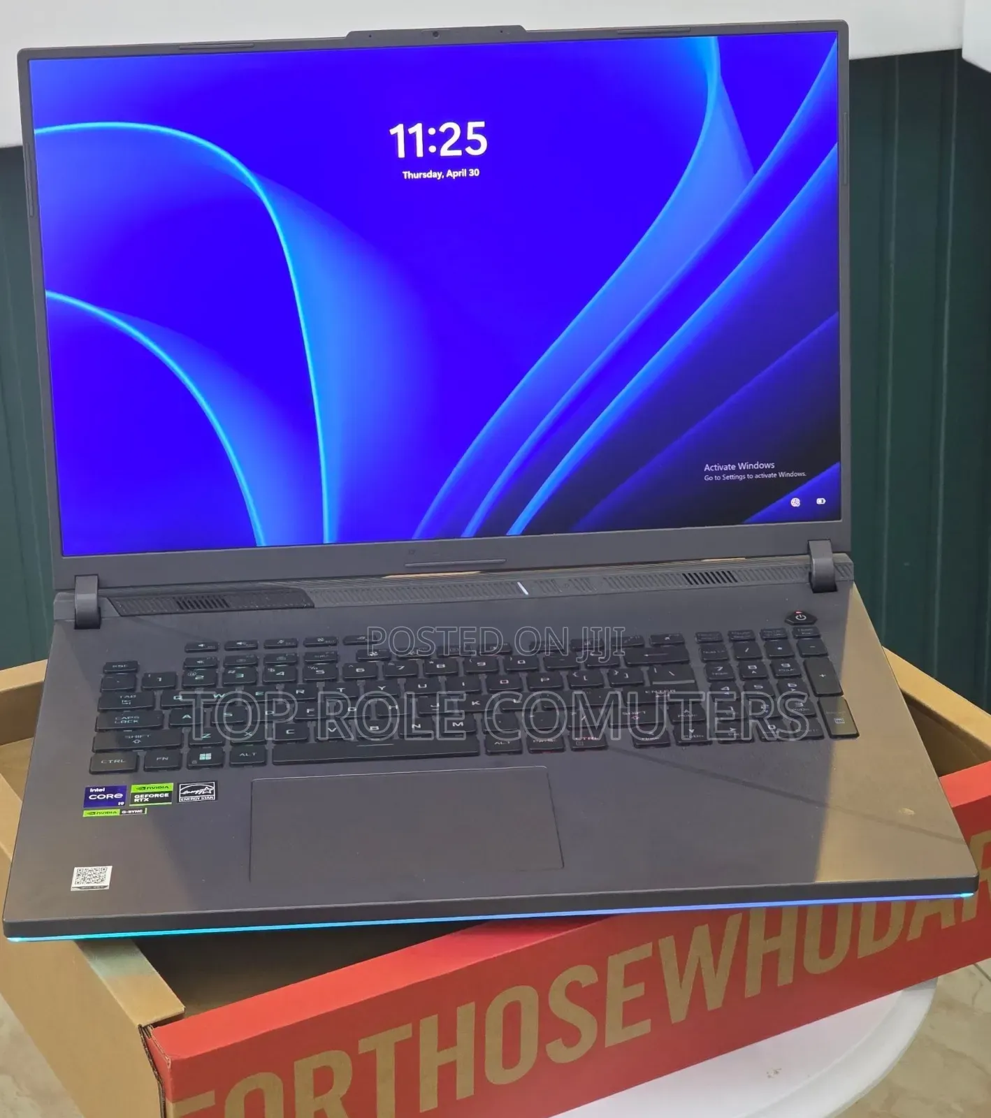 New Laptop Asus ROG Strix G17 16GB Intel Core i9 SSD 1T