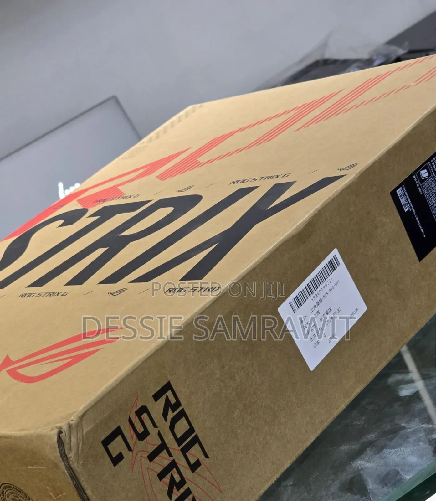 New Laptop Asus ROG Strix G17 16GB Intel Core i9 SSD 1T