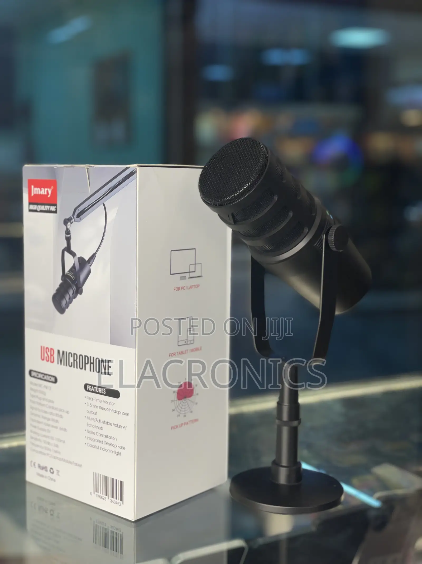 Podcast Mic (Microphone) Jmary Mc-Pw12