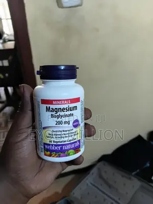 Webber Naturals Magnisium Bisglycinate 200mg 60 Capsule