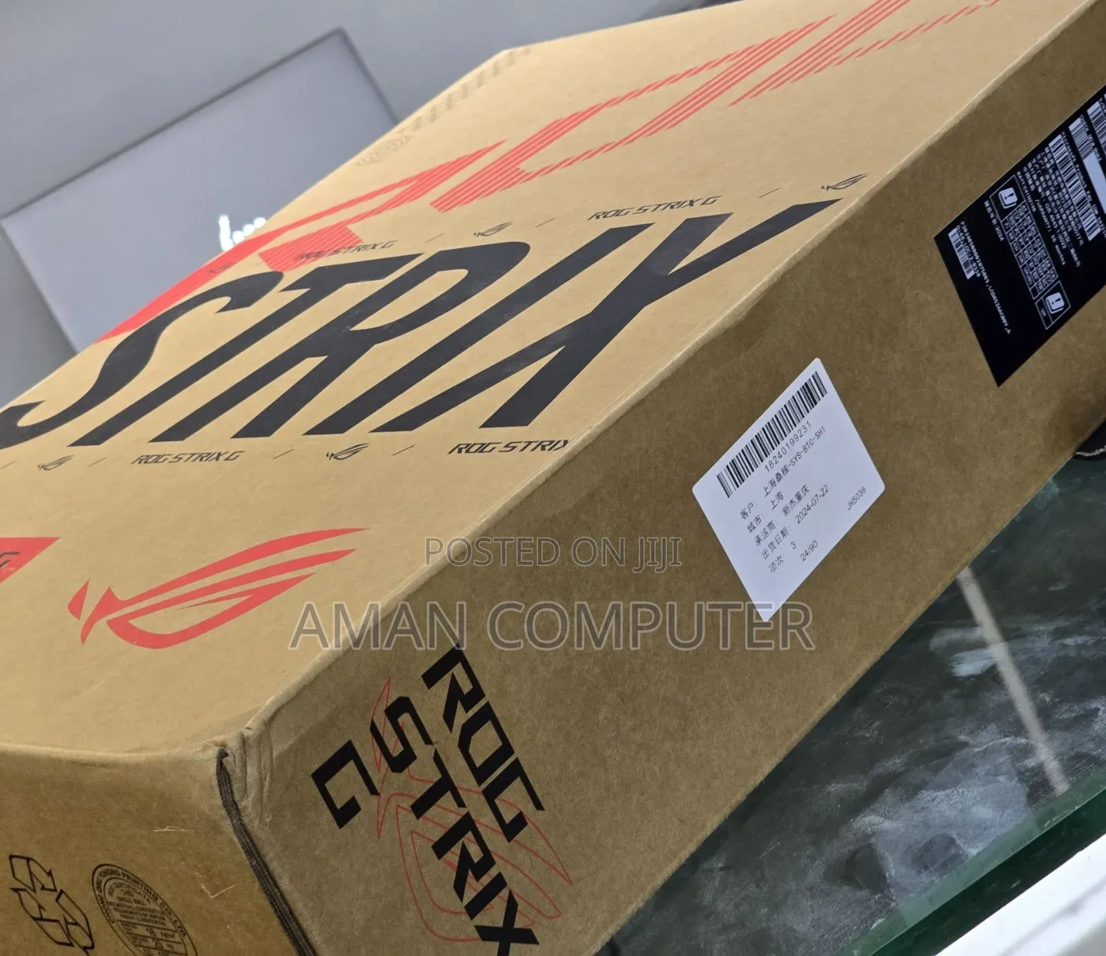 New Laptop Asus ROG Strix G16 G614 16GB Intel Core i9 SSD 1T