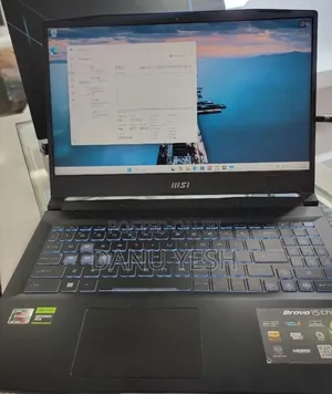 New Laptop MSI 16GB AMD Ryzen 5 SSD 512GB