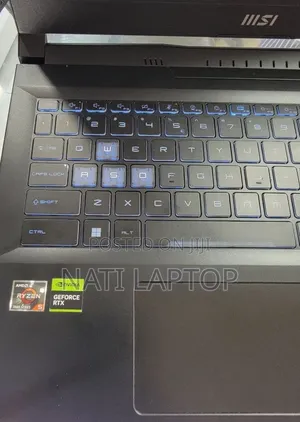 New Laptop MSI 16GB AMD Ryzen 5 SSD 512GB