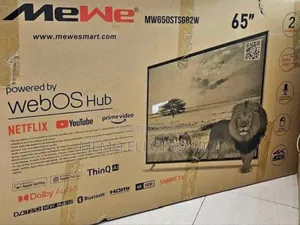 Mewe 65'' Webos Smart Tv New 2026 5 Year Warranty_free Delivery
