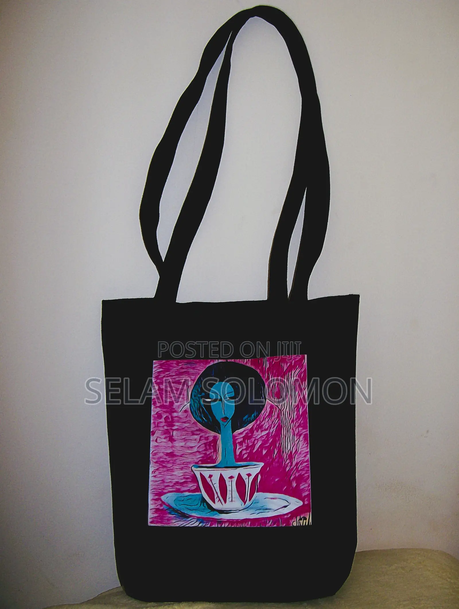 Ethiopian Art on a Tote Bag