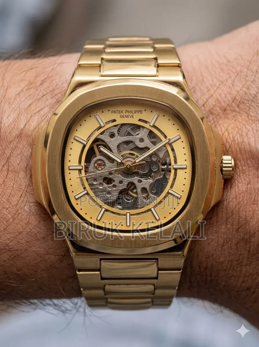 Patek Philippe Nautilus Style Watch, Often Found in Customized Mode