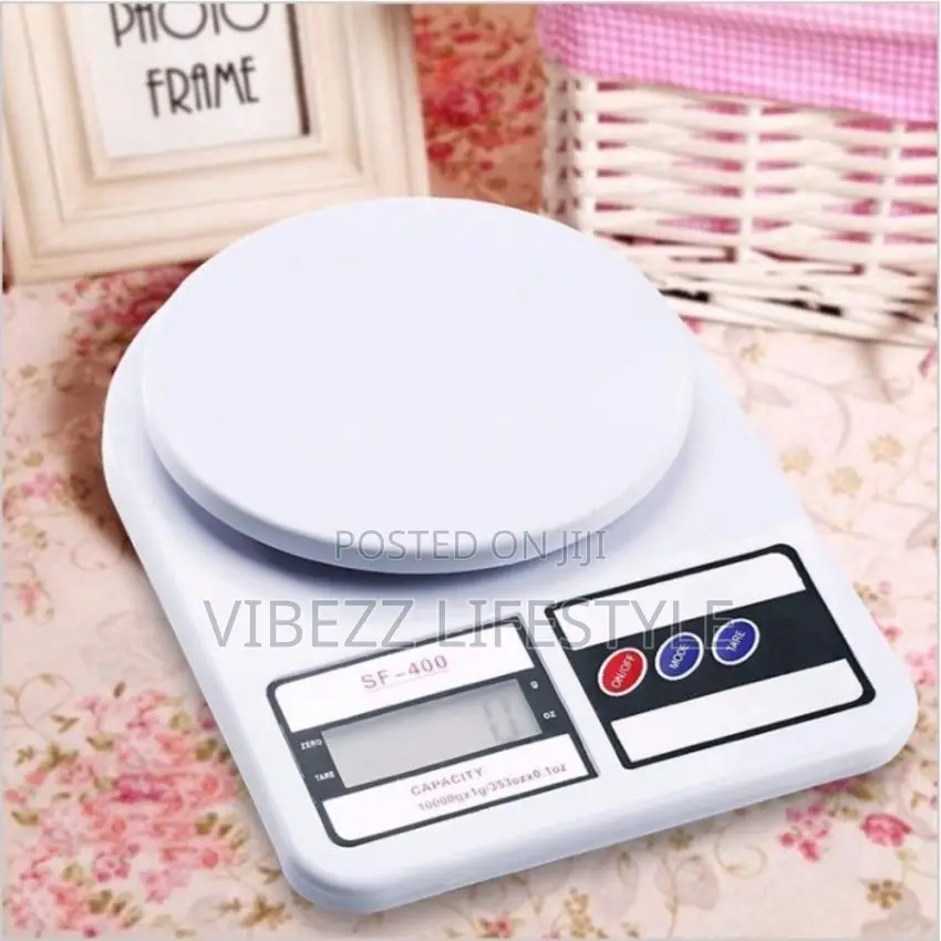 Sf-400 Electronic Digital Kitchen Scale - 10kg Capacity