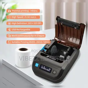 Professional Bluetooth Label Printer for Business Home Organization