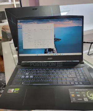 New Laptop MSI 16GB AMD Ryzen 5 SSD 512GB