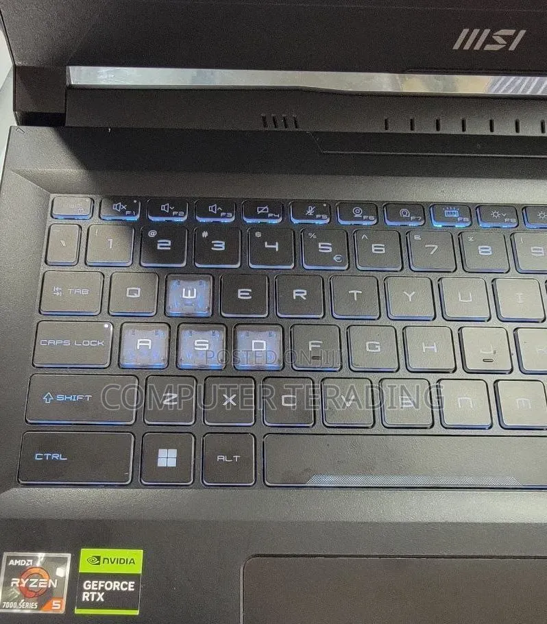 New Laptop MSI 16GB AMD Ryzen 5 SSD 512GB