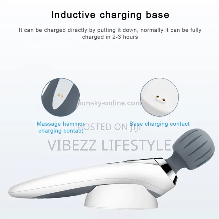 Cordless Deep Tissue Massager for Neck, Shoulders, and Back