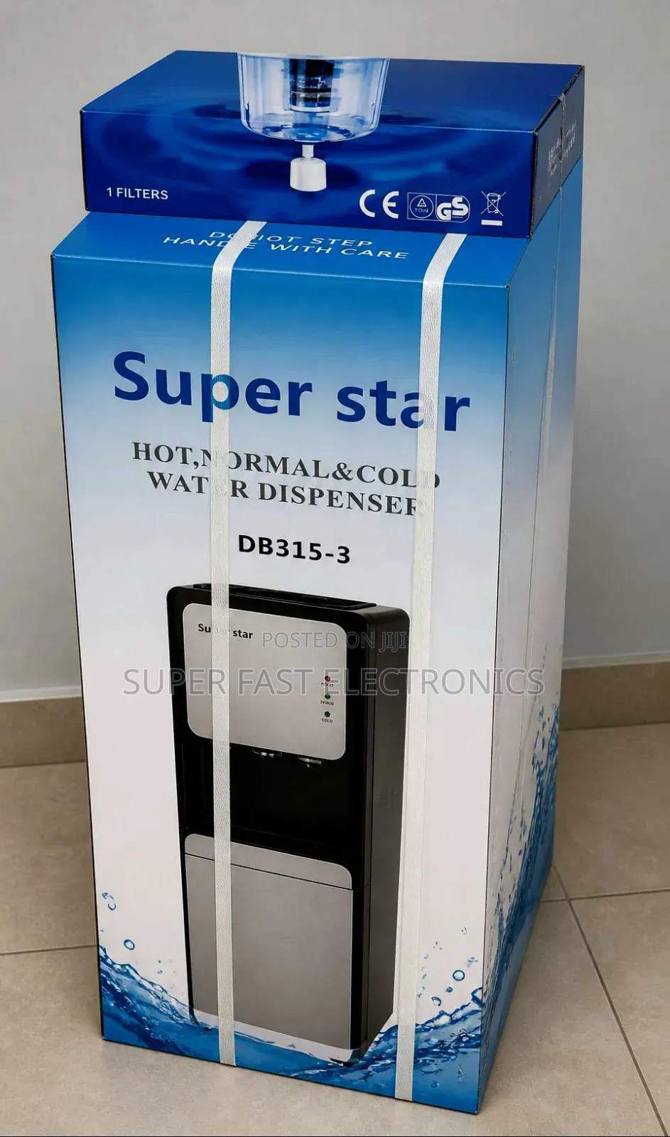 Super Star Hot, Normal Cold Water Dispenser,