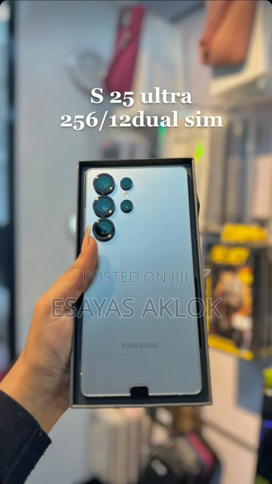 New Samsung Galaxy S25 Ultra 256 GB Silver