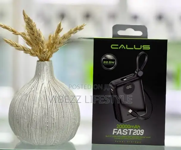 Calus 20000mah Fast Charging Power Bank - 22.5w Super Fast Charge