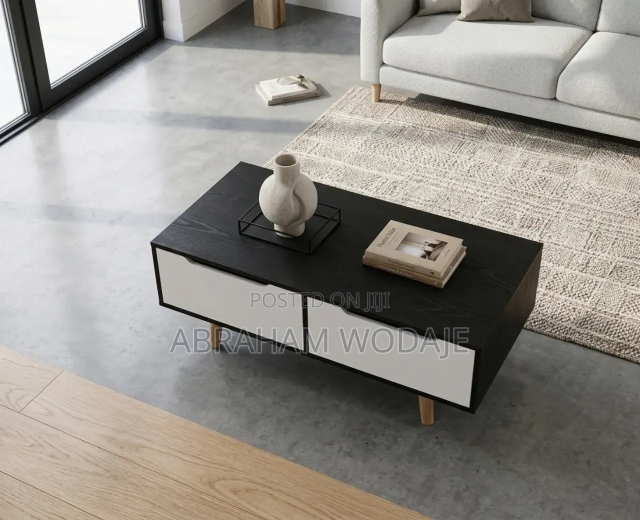 Modern የመሀል Table