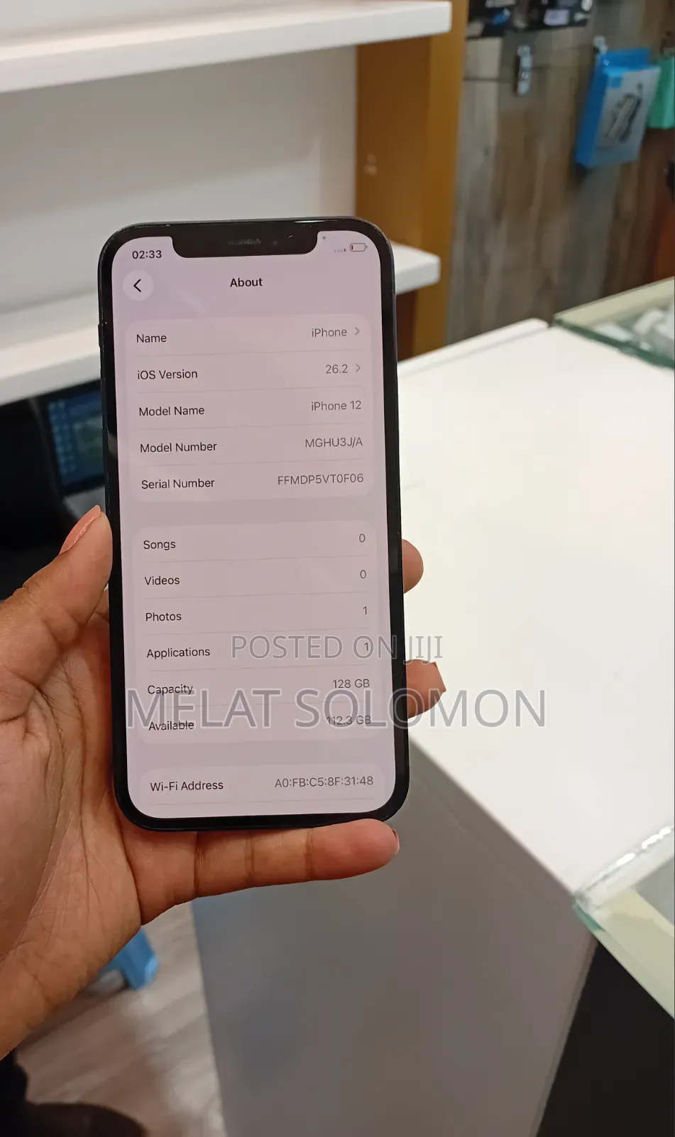 Apple iPhone 12 128 GB Black
