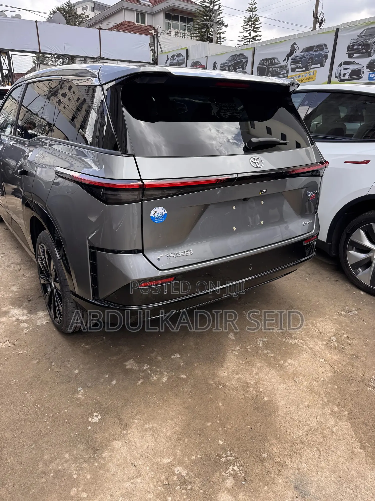 New Toyota bZ3 2025 Gray