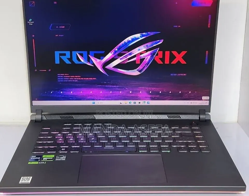 New Laptop Asus ROG Strix G16 G614 16GB Intel Core i9 SSD 1T
