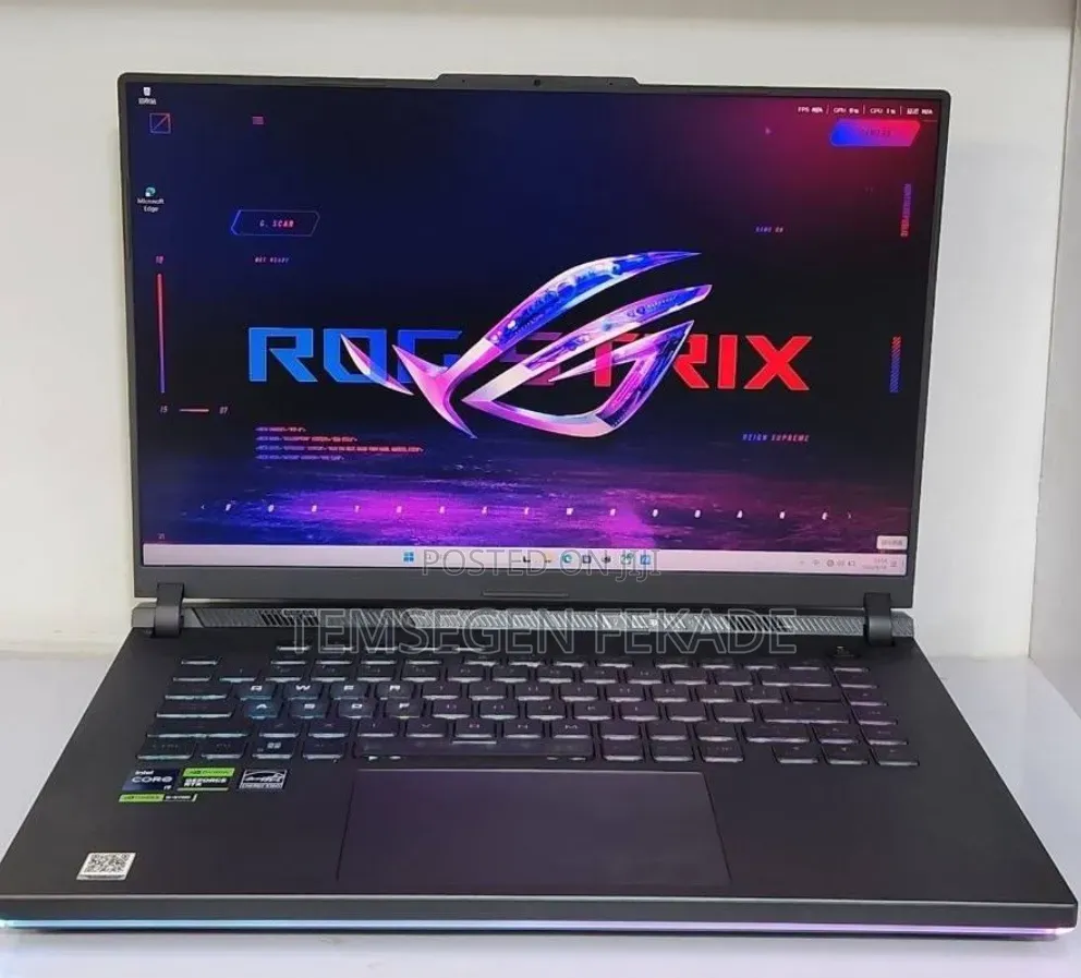 New Laptop Asus ROG Strix G16 G614 16GB Intel Core i9 SSD 1T