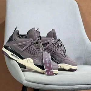 Nike Air Jordan 4 Retro a Ma Maniere"Violet Ore"Unisex Fashion Shoes