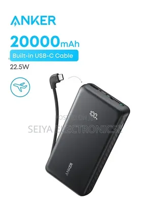 Anker Power Bank 20,000mah Fast-Charging 22.5w