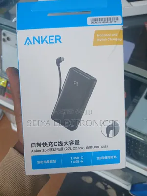 Anker Power Bank 20,000mah Fast-Charging 22.5w