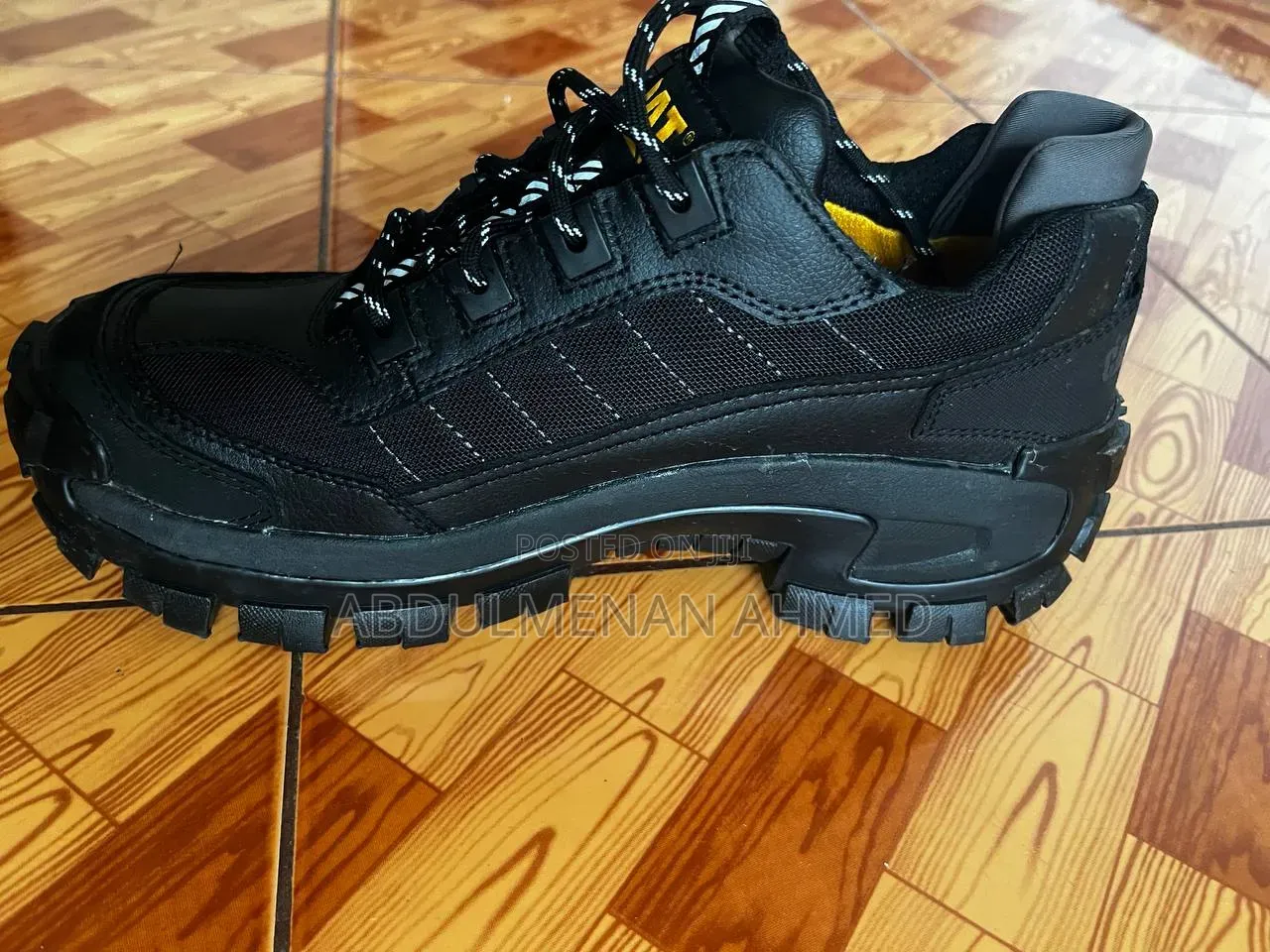 Cat Men's Invader Safety Boot, Black